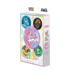 pokemon chinese terestal gathering badge set